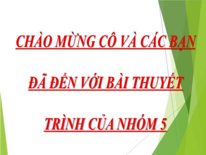 Bài thuyết trình Phân tích quan điểm của đảng về giải quyết các vấn đề xã hội trong thời kỳ đổi mới, hội nhập quốc tế từ 1986 đến nay. trình bày suy nghĩ của nhóm về một số vấn đề xã hội nổi bật trong giới trẻ ngày nay